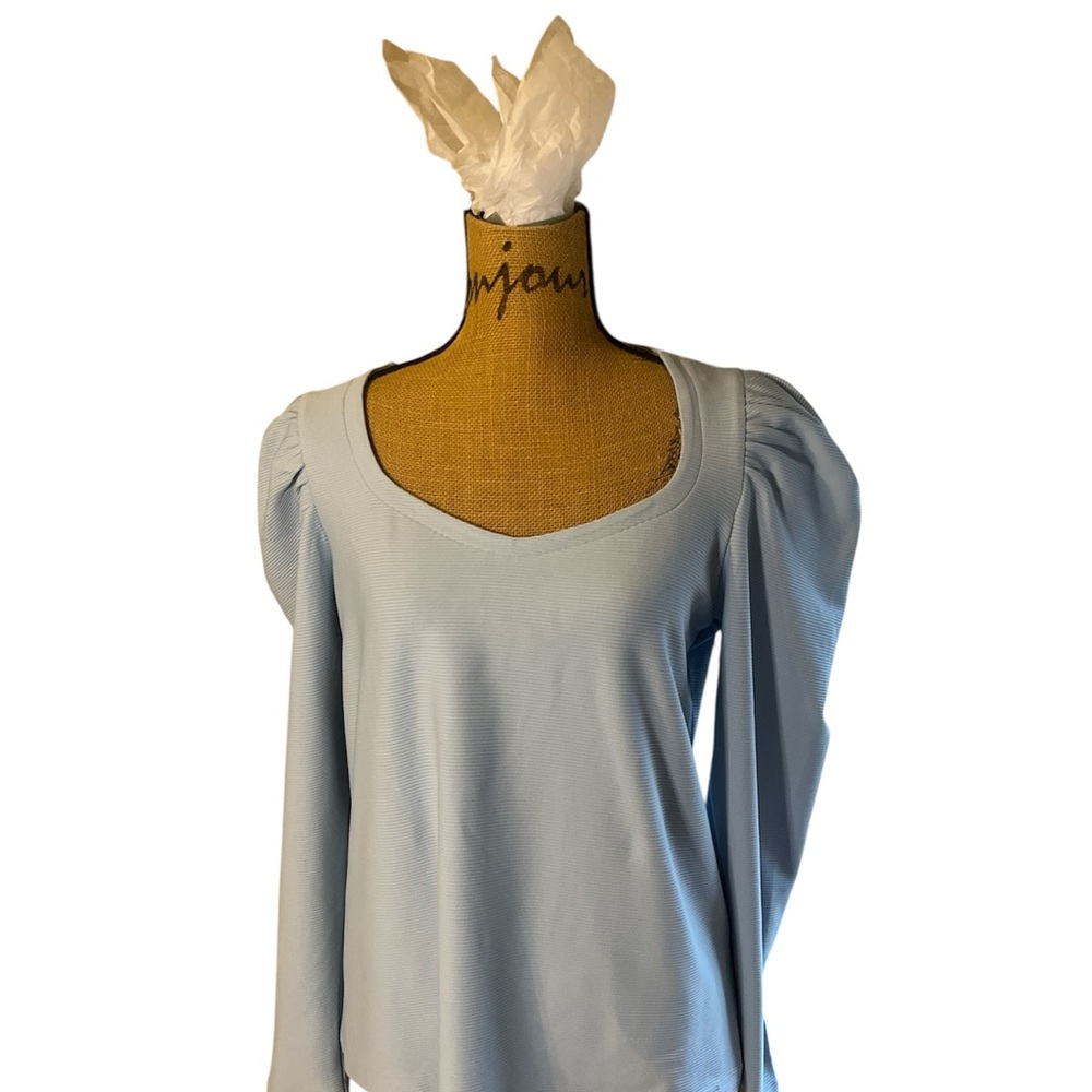 Nine West Light Blue Women's Blouse